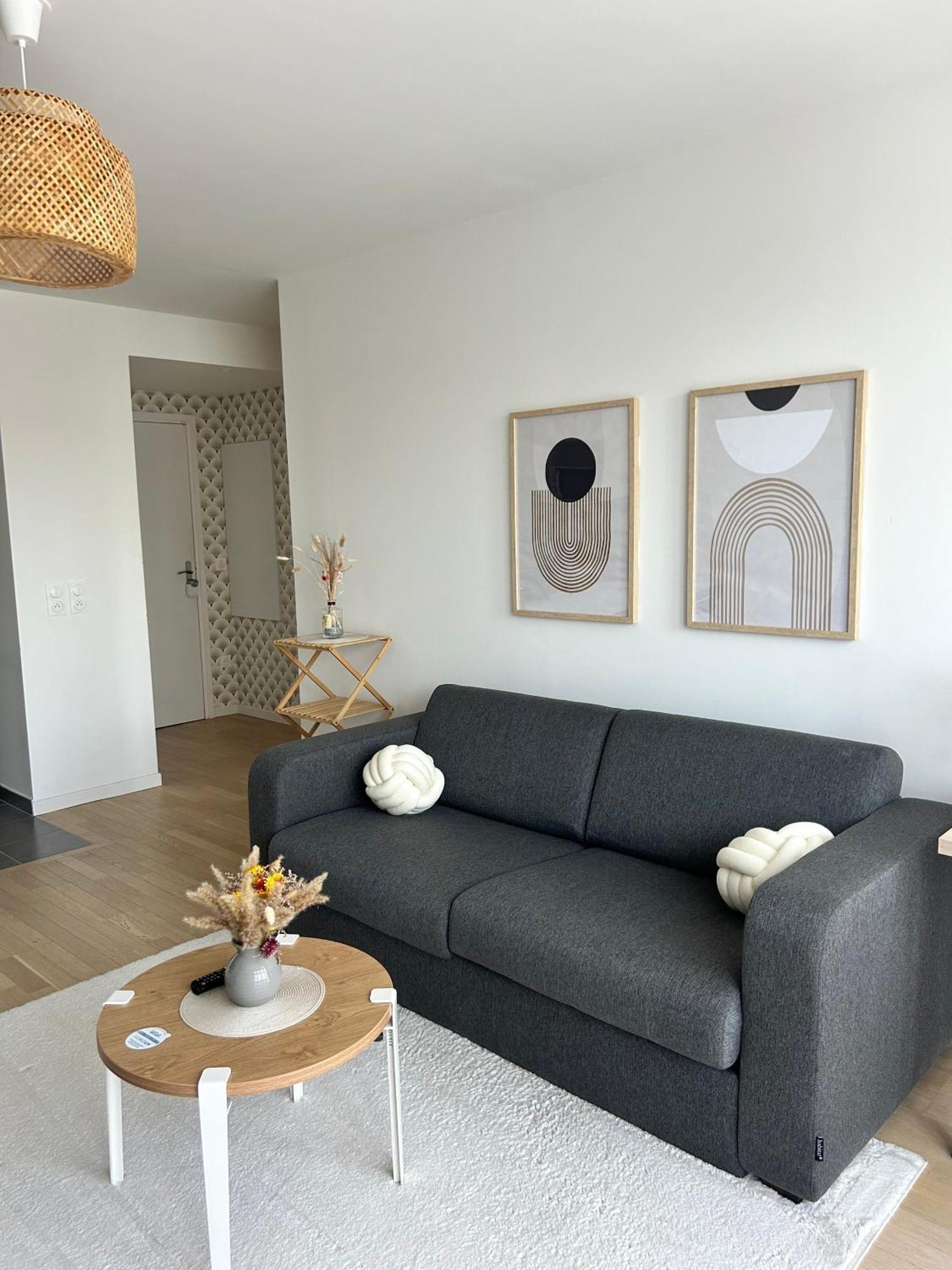 Elegant Appartement Minimaliste Entre Paris Et Disney 诺伊斯·勒·格兰德 外观 照片