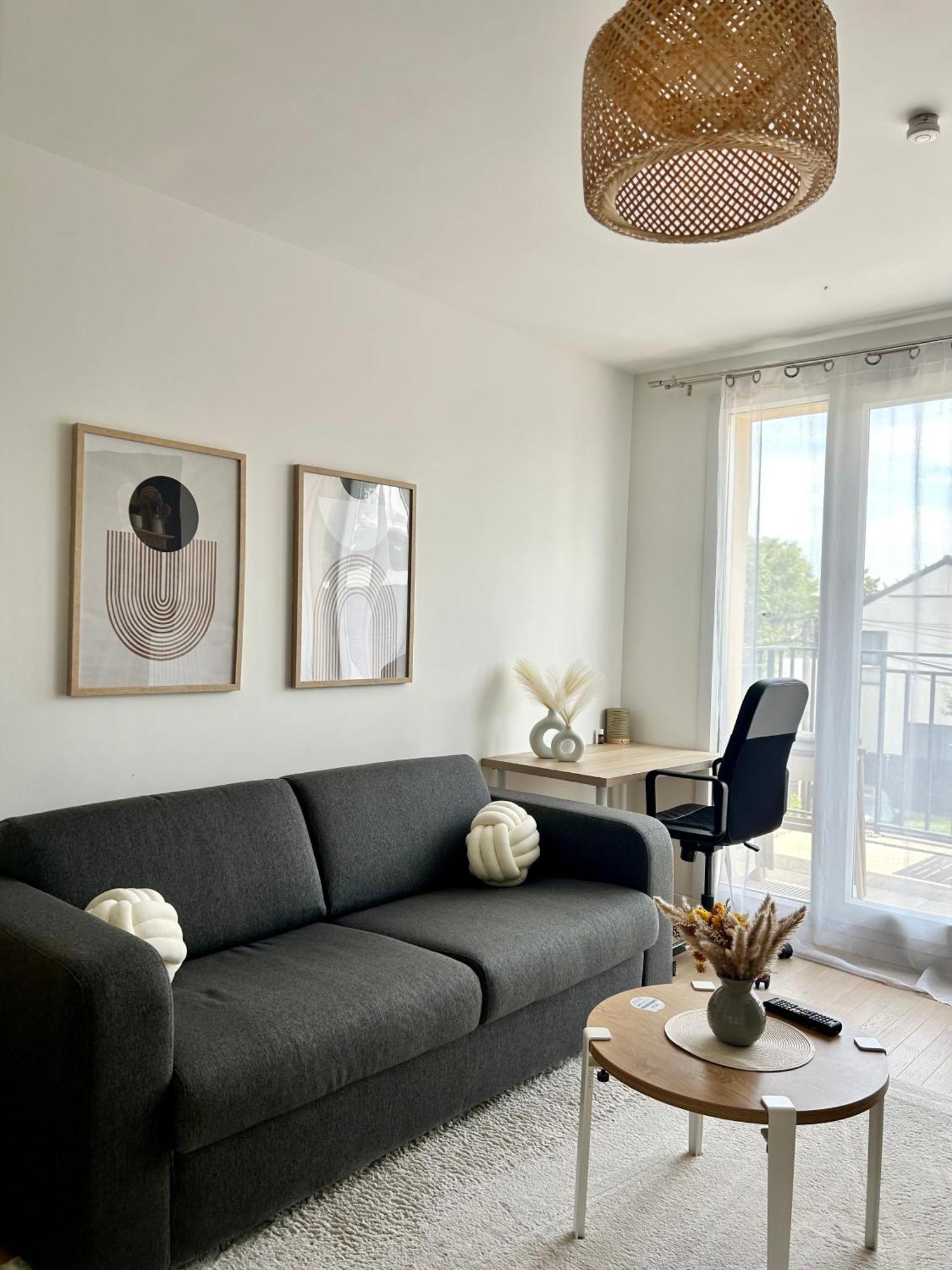 Elegant Appartement Minimaliste Entre Paris Et Disney 诺伊斯·勒·格兰德 外观 照片